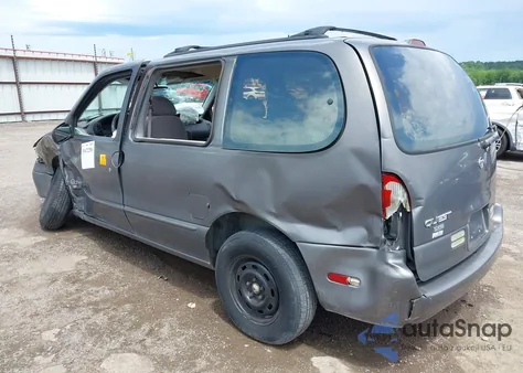 1997 Nissan Quest Gxe/Xe z USA, uszkodzony, nr VIN 4N2DN1111VD830516